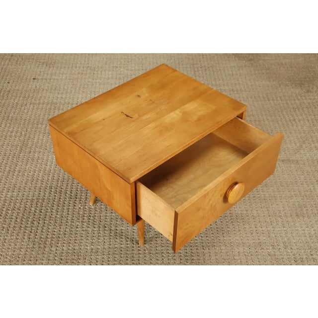 Paul McCobb for Winchendon Planner Group Nightstand / End Table, 1950s, Signed For Sale - Image 13 of 18