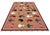 Casa Cosima Handmade Cotton Vegetable Dyed Flat Weave Area Rug, Tan, Red Fish Patterned Dhurrie - 9'x12' For Sale - Image 4 of 16