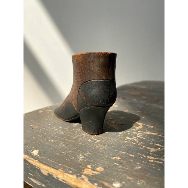 Antique Victorian Treen Carved Boot, Late 19th Century For Sale In New York - Image 6 of 10
