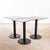 Vintage Black Steel Square Café Table, 1950 For Sale - Image 9 of 9