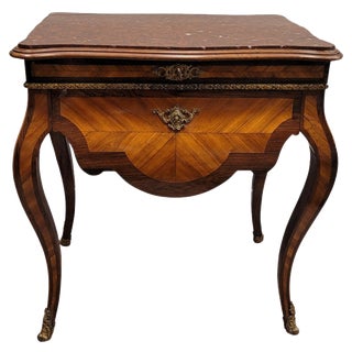 Louis XV Style Napoleon III Side Table, France, 1800s For Sale