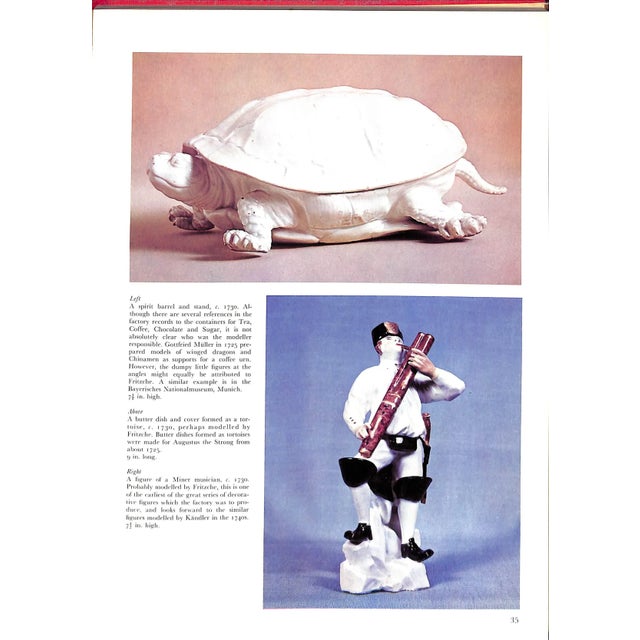 Paper "Antique Porcelain in Color: Meissen" 1971 Morley-Fletcher, Hugo For Sale - Image 7 of 14