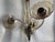 1950s Small Czech Bohemia Chandelier with 3 Bulbs, 1950s For Sale - Image 5 of 18