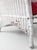 Antique White Wicker Porch Chair For Sale - Image 9 of 18