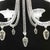 Vintage Blown Glass Chandelier, 1940s For Sale - Image 14 of 16