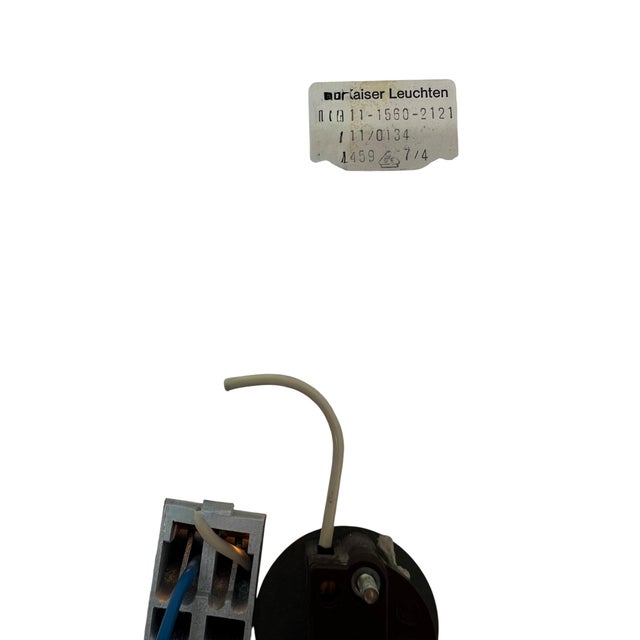 Glass Wall Light in Chrome and Textured Murano Glass from Kaiser-Leuchten, 1970s For Sale - Image 7 of 10