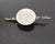 Off-white Vintage Studio Art, by David Smyth, Signed - Raku Fired White Ceramic Vessel With Lid and Natural Wood Twig Accents – 9.5” For Sale - Image 8 of 12
