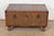 Campaign Late 20th Century Baker Furniture Campaign Rattan and Leather Trunk Coffee Table For Sale - Image 3 of 12