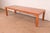 Milo Baughman for Thayer Coggin Mid-Century Modern Burl Wood Parsons Extension Dining Table, Newly Refinished For Sale - Image 15 of 15