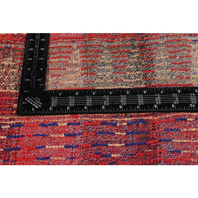 Vintage Red Boujad Moroccan Rug - 05'08 X 10'04 For Sale In Dallas - Image 6 of 9
