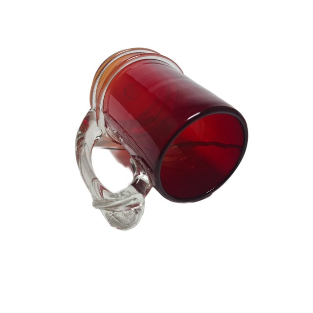 Beer Cup by J. Słuczan-Orkusz for Cracow Institute for Glassworks, Poland, 1970s For Sale - Image 9 of 10
