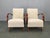Elegant pair of art deco armchairs designed by jindřich halabala in the 1940s, produced in czechoslovakia. These highly...