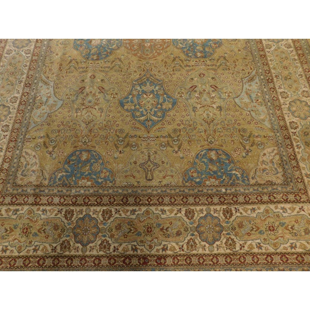 Genuine Hand Knotted Indo Persian Rug. 8'x 10' For Sale - Image 11 of 18