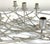 Late 20th Century 12 Light French Modern Kinetic Silvered Metal Candelabra Centerpiece For Sale - Image 6 of 12