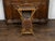 English 1900 Bamboo Side Table with Chinoiserie Decor and Rattan Accents For Sale In Atlanta - Image 6 of 12
