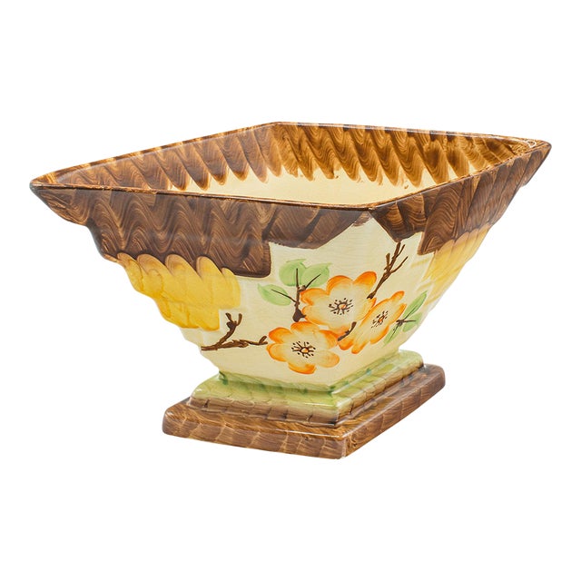 1930's Vintage Art Deco Flower Vase For Sale