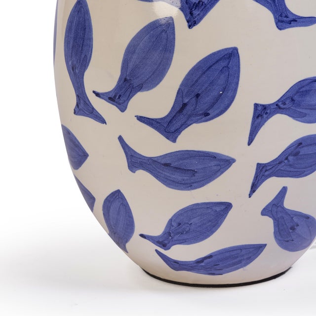 Boho Chic Sardine Fish Table Lamp For Sale - Image 3 of 6