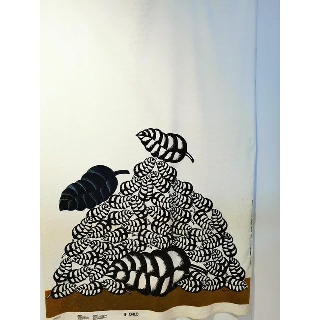 Vintage Italian Tapestries by Concetto Pozzati, Fernand and Dispensa Profumata, 1970s, Set of 2 For Sale - Image 10 of 10