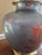 Gray Vintage Pewter, Copper & Brass Asian Chinoiserie Ginger Jar Table Lamp For Sale - Image 8 of 12