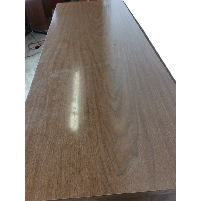Wood Mid Century Modern Lowboy Dresser With Six Drawers For Sale - Image 7 of 16