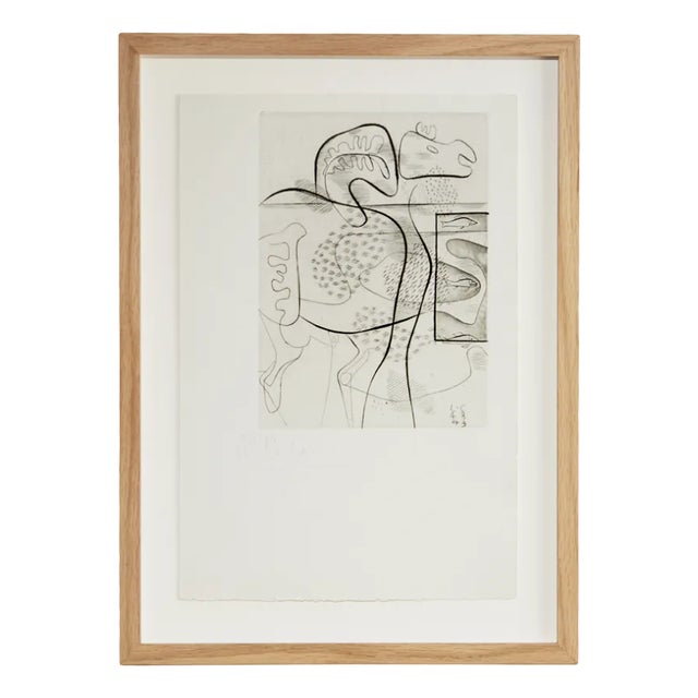 Le Corbusier, Dinosaure, 1948, Etching For Sale