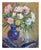 Wonderful still life of roses by Virginie (Virgi) Cokelberghs (Belgian, 1893-1967). Presented in a giltwood frame. Signed...