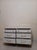 1970s Hollywood Regency Faux Bamboo Style White Dresser 6 Drawer Gold Handles For Sale - Image 12 of 13