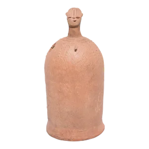 Bura Terracotta Spirit Vessel, C. 1900