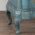 Tall Blue Rococo Oak Chest of Four Drawers From Denmark, Circa 1770-80 For Sale - Image 10 of 12