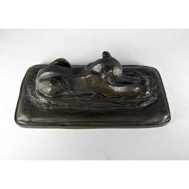 Marie Zimmermann Lioness Roman Bronze Works For Sale In Los Angeles - Image 6 of 11