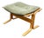 Mid-Century Norwegian Siesta Ottoman in Nubuk Leather by Ingmar Relling for Westnofa, 1960s For Sale