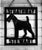 Vintage Folk Art Metal Terrier Dog House Sign From 1915, 24” X 21” For Sale In Chicago - Image 6 of 6
