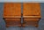 Art Deco Walnut Nightstands Bedside Tables, 1920s, Set of 2 For Sale - Image 13 of 18