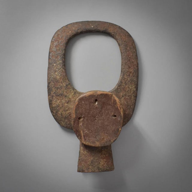 Wood Early 20th Century Mama Mangam Bush Cow Headcrest Nigeria For Sale - Image 7 of 7