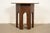 A beautiful antique Mission or Arts & Crafts period pyrography hexagonal side table or tabouret In the manner of Stickley...