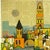 Abstract Amos M. Holbrook, Jerusalem, Mixed Media Abstract For Sale - Image 3 of 4