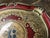 Wood Italian Carved Gilt and Red Painted Sideboard Tray, 1960 For Sale - Image 7 of 8