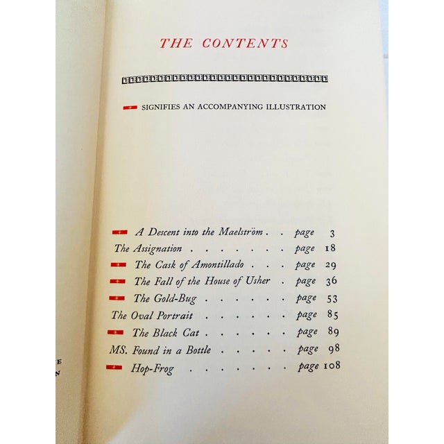 Edgar Allen Poe ‘Tales of Mystery and Imagination’ Book For Sale - Image 4 of 6