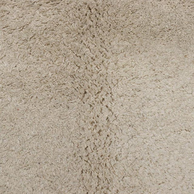 Large Handmade Vintage Rug For Sale - Image 4 of 8