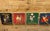 Vintage Italian Advertising Ceramic Coasters, Set of 4 | Ingham Marsala, Baroni & Cacao Cida For Sale - Image 10 of 12
