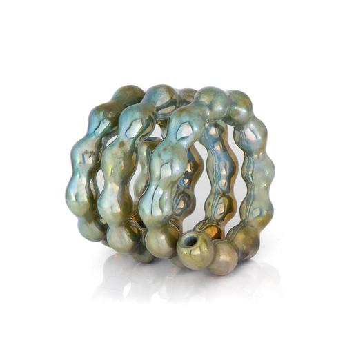 Corpus archetypus in luster sculptural object by caspi ceramics nl dimensions: w 30 x d 30 x h 30 cm. Materials: ceramic,...