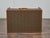 Vintage Louis Vuitton Trunk Made into Coffee Table with Custom Base For Sale - Image 10 of 12