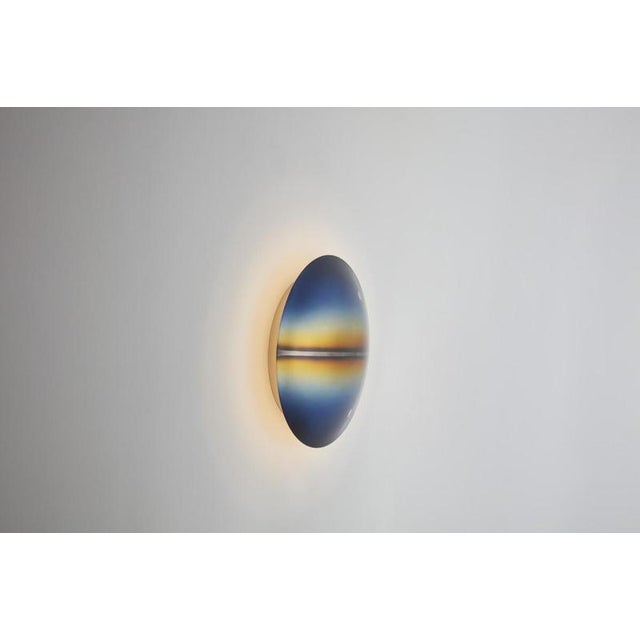 Round Crépuscule 02 Wall Lamp by Jennifer Midoz For Sale - Image 4 of 7