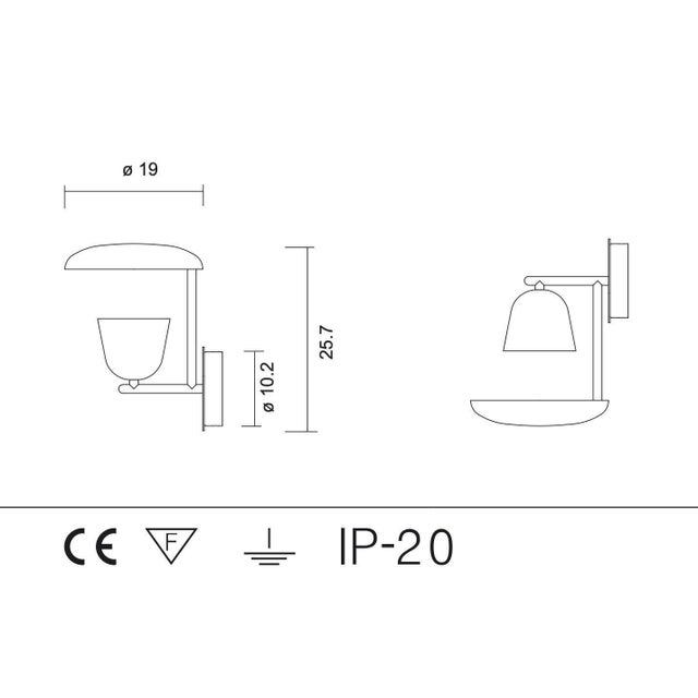 Lighto A II Wall Lamp by Jaime Hayon for Parachilna For Sale - Image 15 of 16
