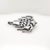 Bjørn S. Østern David Andersen Modernist Sterling Silver Longship Brooch/Pendant For Sale - Image 10 of 15
