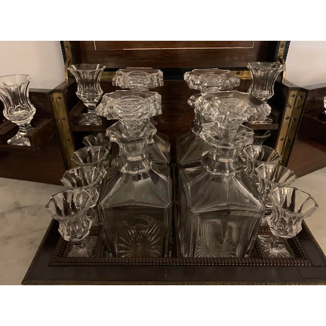 Napoleon III Liquor Cabinet, 1800s, Set of 20 For Sale - Image 9 of 15