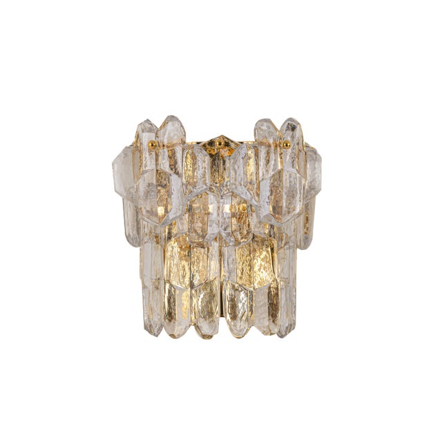 Large Austrian Sconce from Kalmar, 1970s For Sale