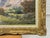 Textile Sheep by River in Mountains of Lake District England - Original Oil on Canvas 1990 Circa For Sale - Image 7 of 18