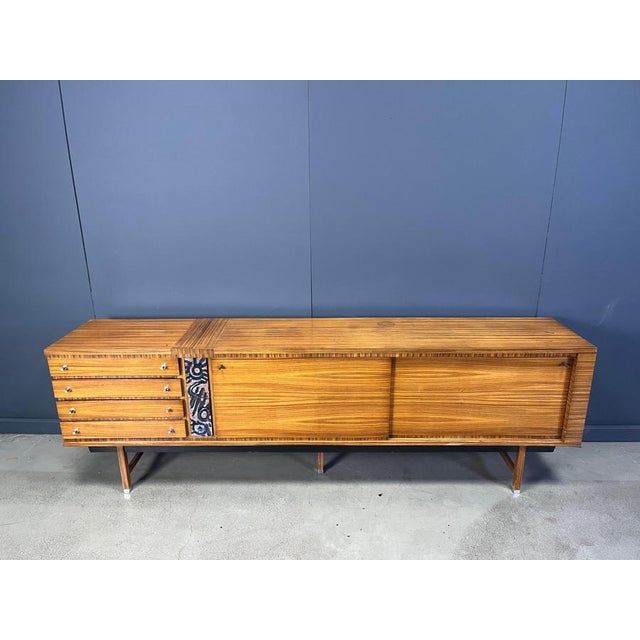 1960s Vintage Sideboard by Pieter De Bruyne for AL Meubel, 1960s For Sale - Image 5 of 11