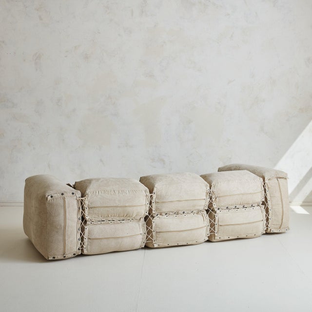 Rare Modular Sofa by Günter Sulz, Germany 1970s For Sale - Image 4 of 11